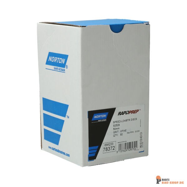 nortonschleifmittel/NORTON_schleifmittel_66623378372 Surface Blending Discs with attachment Rapid Prep Regular Flex-50.8x0.00 VFINE_139577